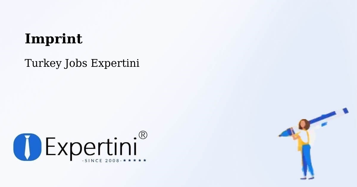 Imprint – Kulp - Turkey Jobs Expertini